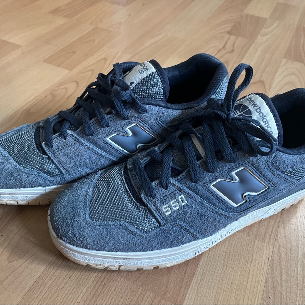 New Balance 550 Charcoal Sneakers